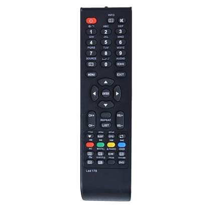 RESORB LED 178 Remote Control for LED or LCD TV Compatible with Micromax Television RESORB LED 178 Remote Control for LED or LCD TV Compatible with Micromax Television