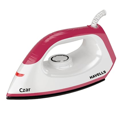 Havells Czar 1000-Watts Dry Iron Havells Czar 1000-Watts Dry Iron - White Havells Czar 1000-Watts Dry Iron Havells Czar 1000-Watts Dry Iron - White