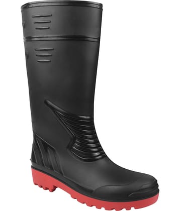 UniStar Gum Boot Red Safety Shoes