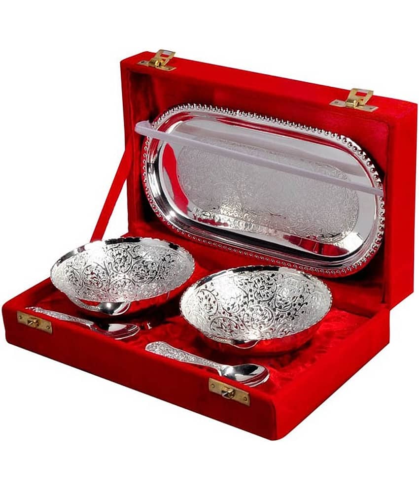 Arsalan Silverplated Gold/Silver Plated Gift Item - Pack of 5