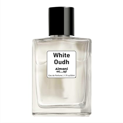 Aimani White Oud Perfume 50ml | Premium Eau De Parfum For Men And Women, Rich, Long-Lasting Aroma