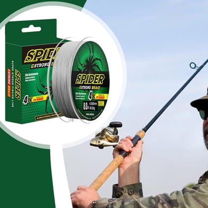 Braided Fishing Line, Abrasion Resistant Braided Wires, 100 Mtr Braided Wire