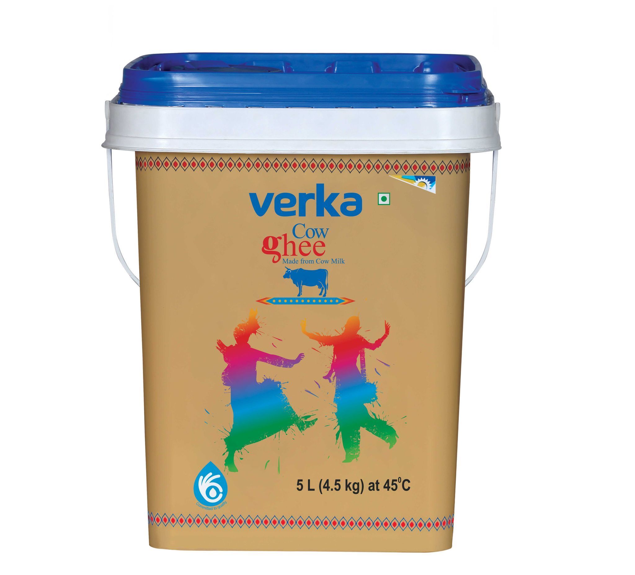 Verka Cow Ghee Jar 5 Ltr