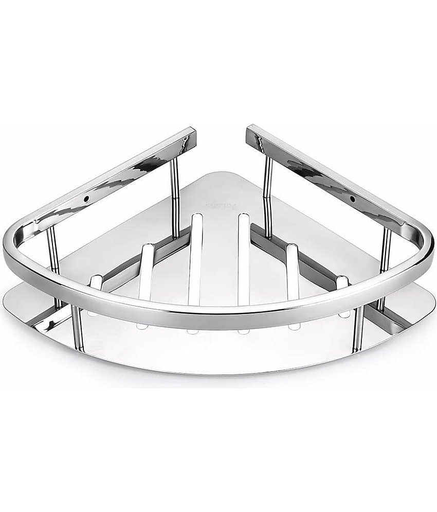 RR Collection Stainless Steel Corner Shelf