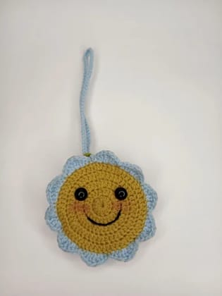 Handmade crochet emoji pouch, cute emoji coin pouch, air pods pouch, keychain pouch, bag charm, multi purpose storage  pouch Pack Of 3