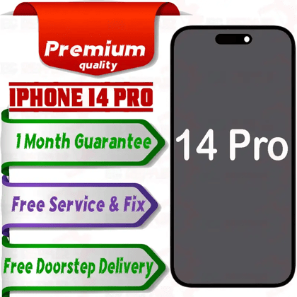 Apple iPhone 14 Pro  (display glass combo folder) Mobile Display LCD Screen With Touch.Black