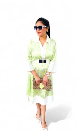 Animal Tropical Print Summer Dress Animal Tropical Print Summer Dress