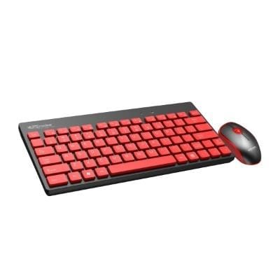 Portronics Key 2-Combo of Multimedia Wireless Keyboard & Mouse, Compact Light-Weight for PCs, Laptops and Smart TV, Black