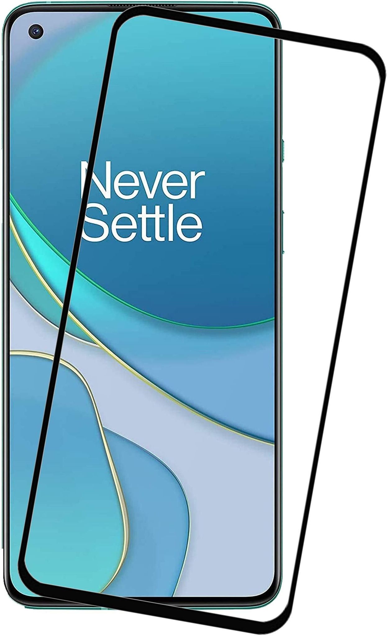 PLUGTECH Advanced Tempered Glass With Anti-Explosion 9H Hardness Edge-To-Edge Coverage Screen Guard for ONE PLUS NORD CE