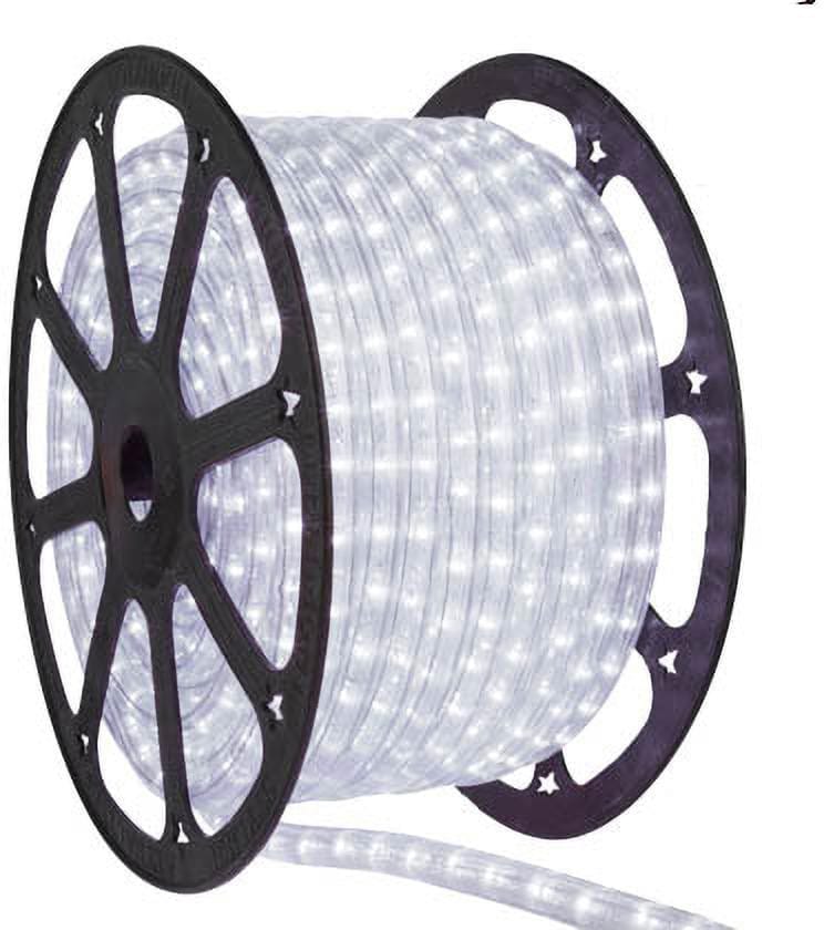 SPARKWORLD Waterproof LED Rope Light Bright White Decorative Lighting for Festivals, Events, Indoor & Outdoor Home Decoration (Pack of 1) | Size: 5 m