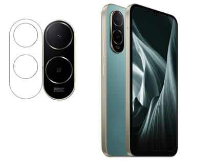 ISAAK Back Camera Lens Protector compatible for POCO C85x 5G (Pack of 1)