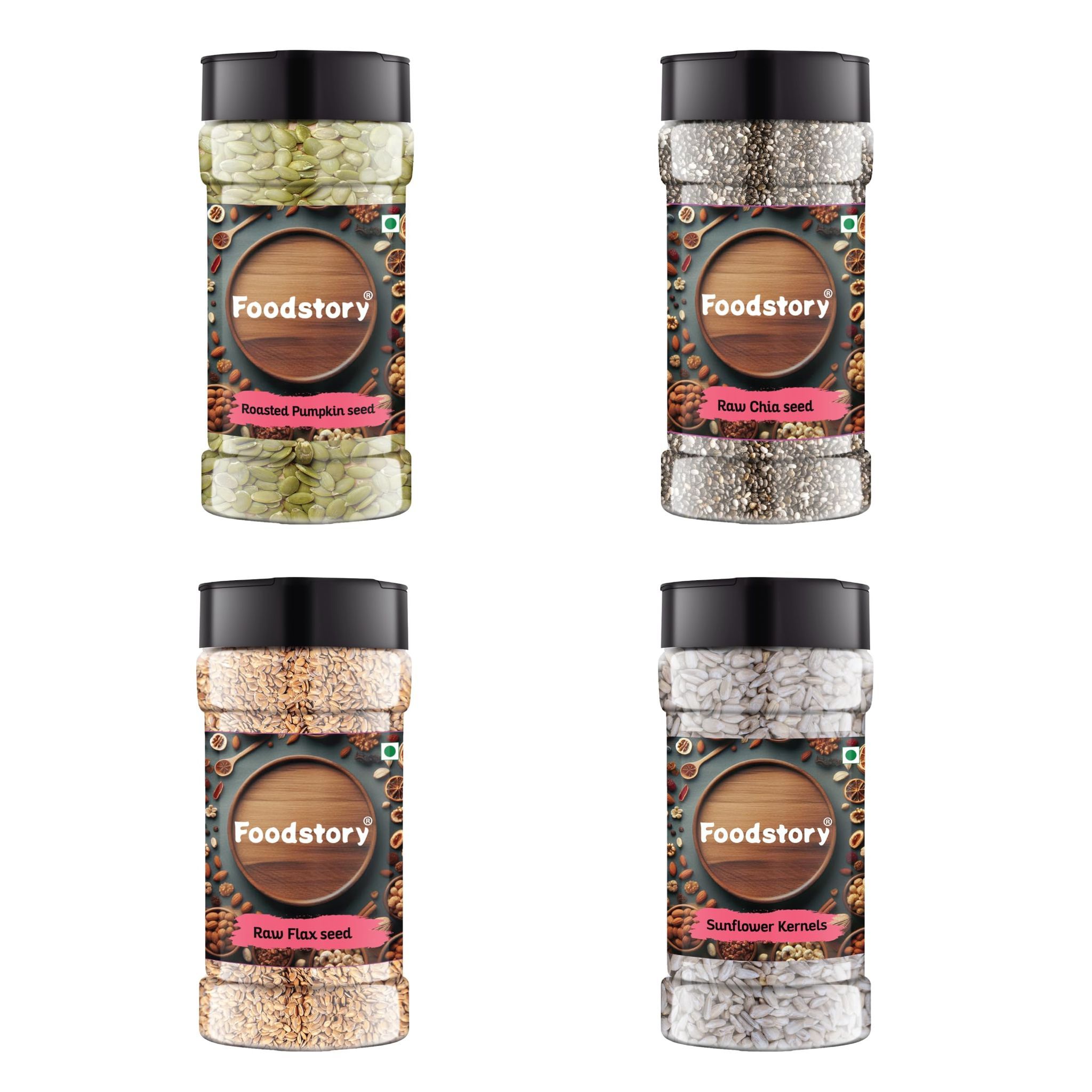 Foodstory Super Seeds Combo (100% Natural)