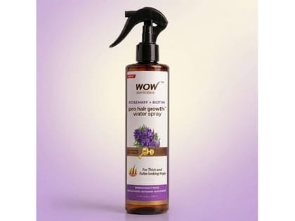 WOW Skin Science Rosemary & Biotin Hair Growth Water Spray Denser, Thicker Hair - 200ml WOW Skin Science Rosemary & Biotin Hair Growth Water Spray Denser, Thicker Hair - 200ml
