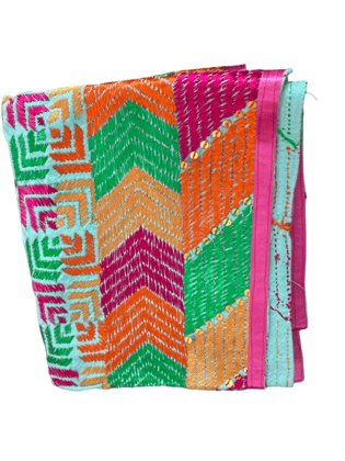 Handmade Phulkari Stole for girls Handmade Phulkari Stole for girls