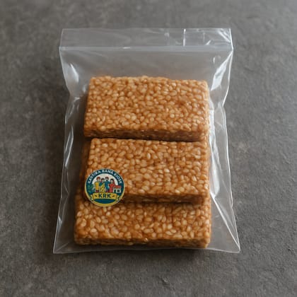 Kartika Rana Kiosk's til chikki - sesame brittle