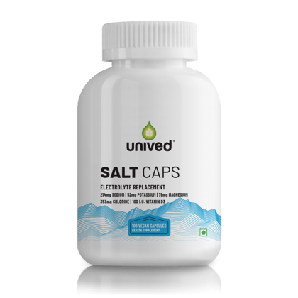 Unived Salt Capsules for Hydration, Cramps & Muscle Recovery Unived Salt Capsules for Hydration, Cramps & Muscle Recovery