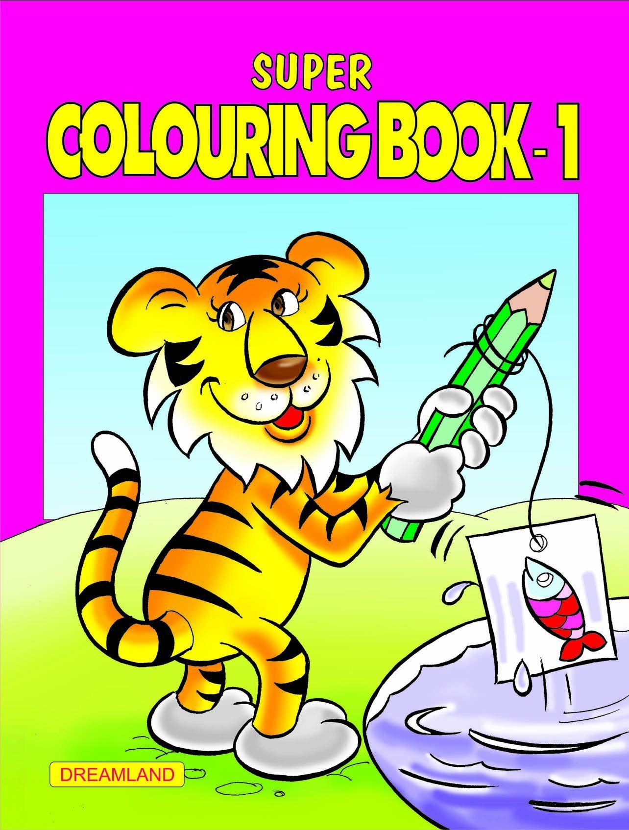 Super Colouring-1 Dreamland Publications