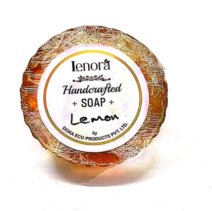 Lenora handcrafted soap, lemon
