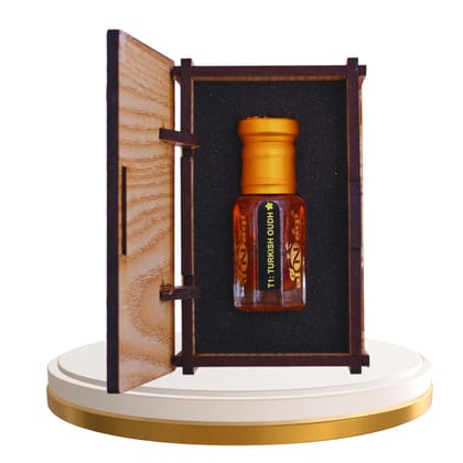 alNaqi Turkish Oud 6ml - Original Turkish Fragrance Oil, Alcohol Free Spicy-Oudh Blend, Long Lasting Unisex-Perfume-Oil, Premium Turkish-Attar