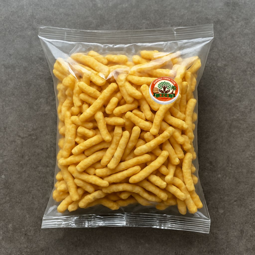 Ramsakhi Corner Store's gathiya snacks