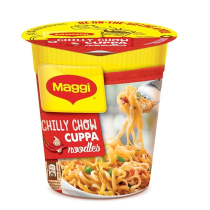 Nestle Maggi Cuppa Noodles, Chilli Chow 70G Cup Nestle Maggi Cuppa Noodles, Chilli Chow 70G Cup