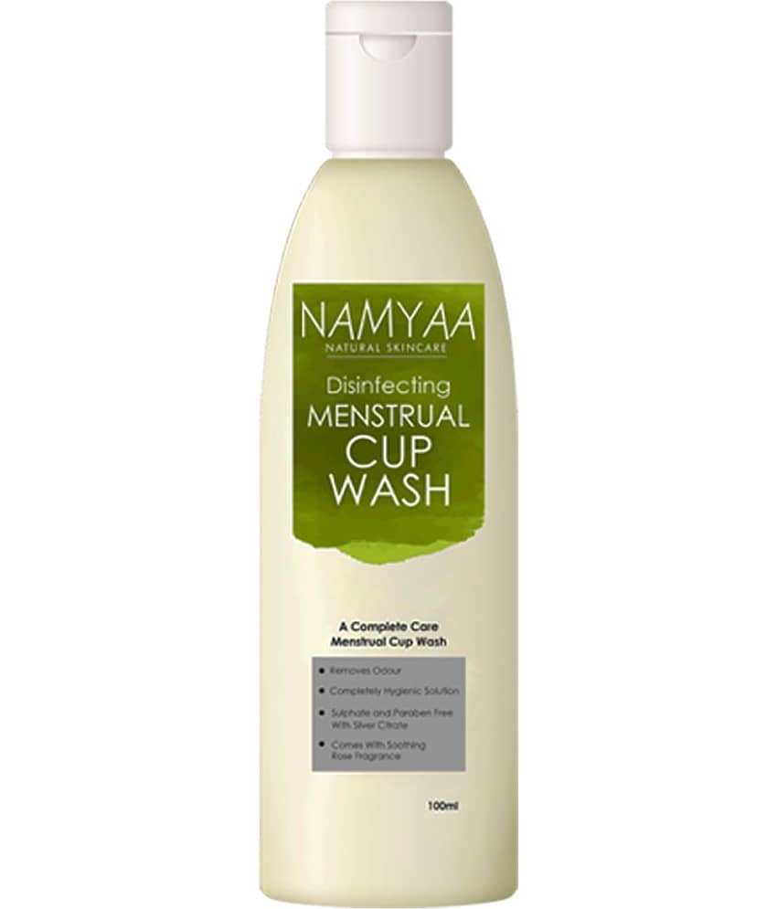 Namyaa Silicone Reusable Menstrual Cup Cleanser Medium ( Pack of 1 )