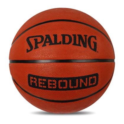Spalding Rebound Rubber Basketball (SIZE - 5) by Total Sporting And Fitness Solutions Pvt Ltd Spalding Rebound Rubber Basketball (SIZE - 5) by Total Sporting And Fitness Solutions Pvt Ltd