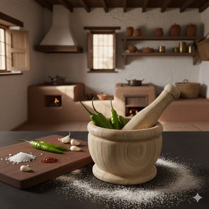 Wooden Pestle