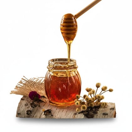 Pure Natural Honey - 1 kg - One glass jar