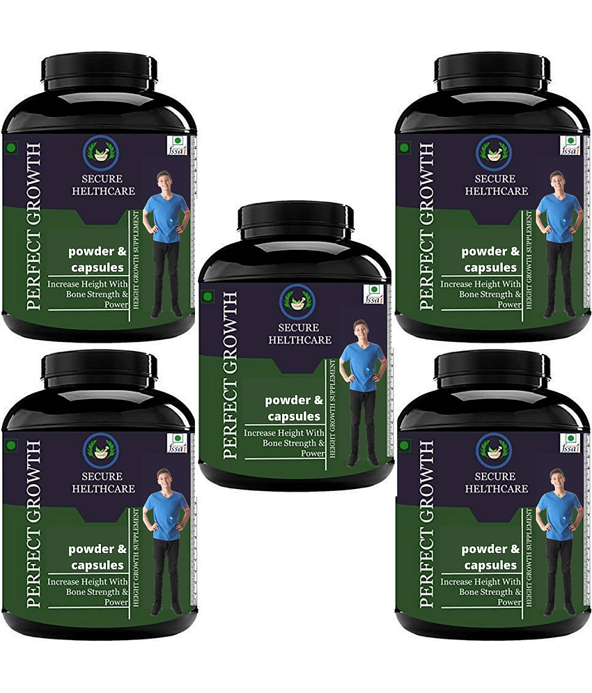 Hindustan Herbal PERFECT GROWTH 150 no.s Capsule Pack of 5