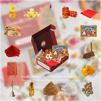 Standard Office Opening Puja Kit 24 Items