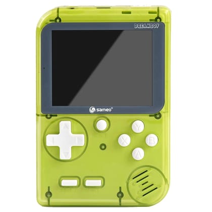 Sameo Handheld Video Game Console, Dreamboy Retro Mini Game with 500 Classic Retro Game TV Compatible for Kids, Rechargeable 8 Bit Classic (Ice Green) Sameo Handheld Video Game Console, Dreamboy Retro Mini Game with 500 Classic Retro Game TV Compatible for Kids, Rechargeable 8 Bit Classic (Ice Green)