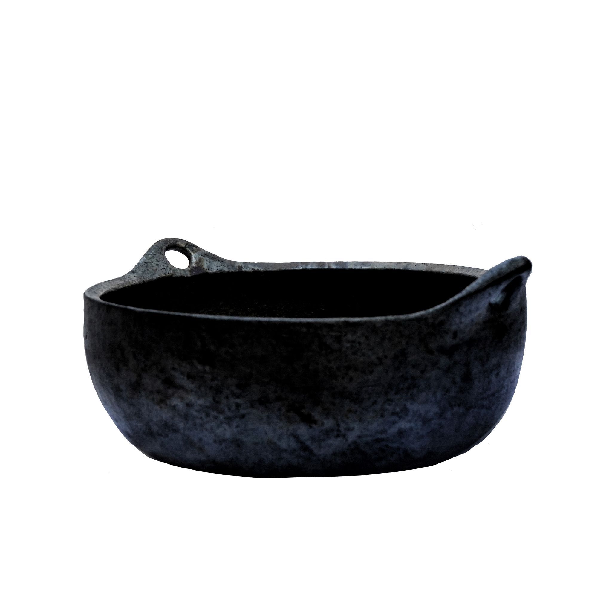 Longpi Black Stone Pottery Large Kapikasa (1TPTUTIKA00216)