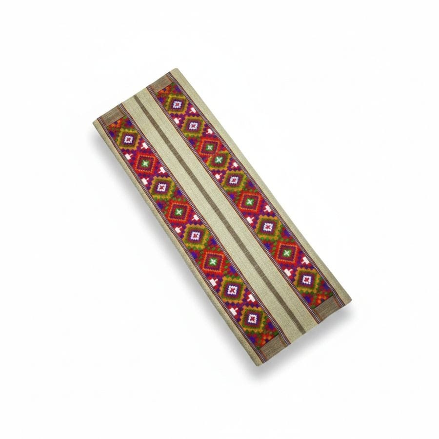 Ethnic Patterned Cotton Table Runner