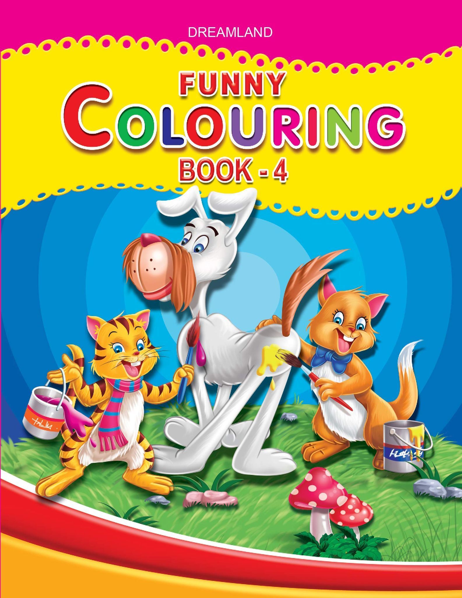 Funny Colouring - Part 4 [Paperback] Dreamland Publications