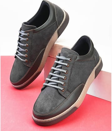 Fentacia MEN CASUAL SHOES Grey Men's Lifestyle Shoes
