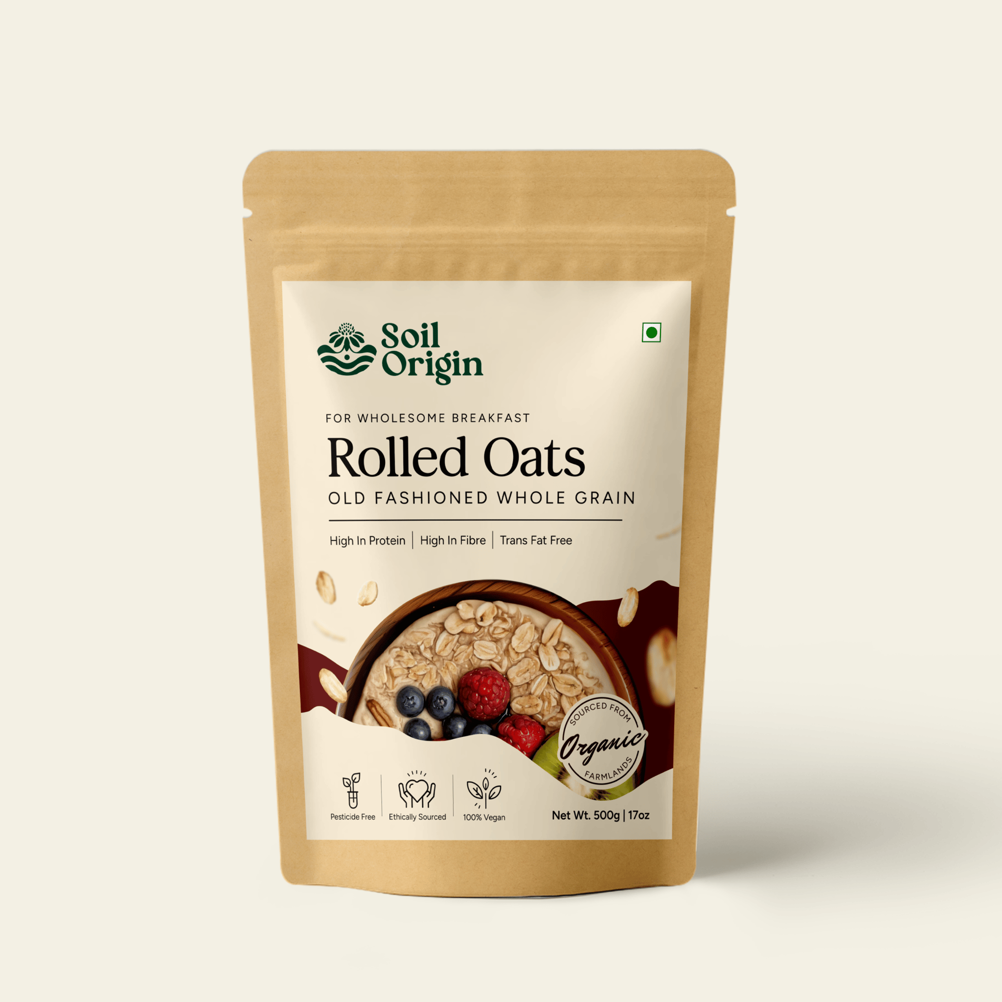 Rolled Oats - 500 Gm
