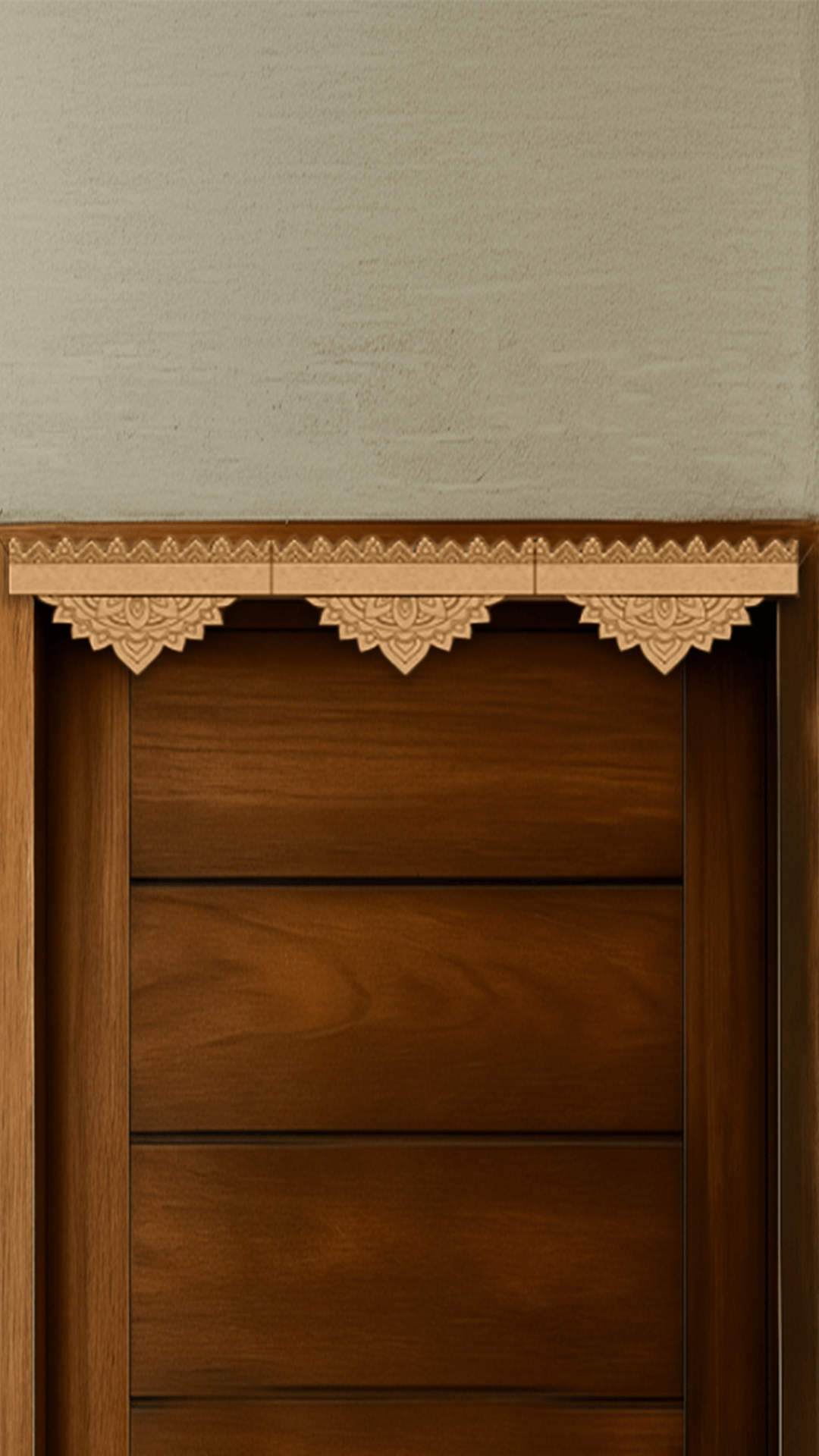 Dbeautify's DIY Mandala Drop MDF Toran