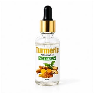 Turmeric Face Serum For Men & Women Brightening & Acne Control Serum Anti-Oxidant Skincare For Clear & Even Skin Tone Lightweight & Fast Absorbing 30Ml