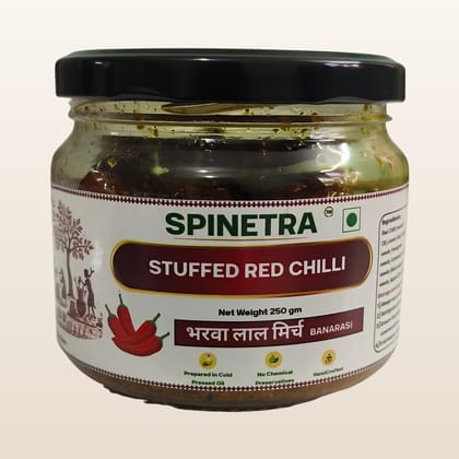Stuffed Banarasi Red Chilli