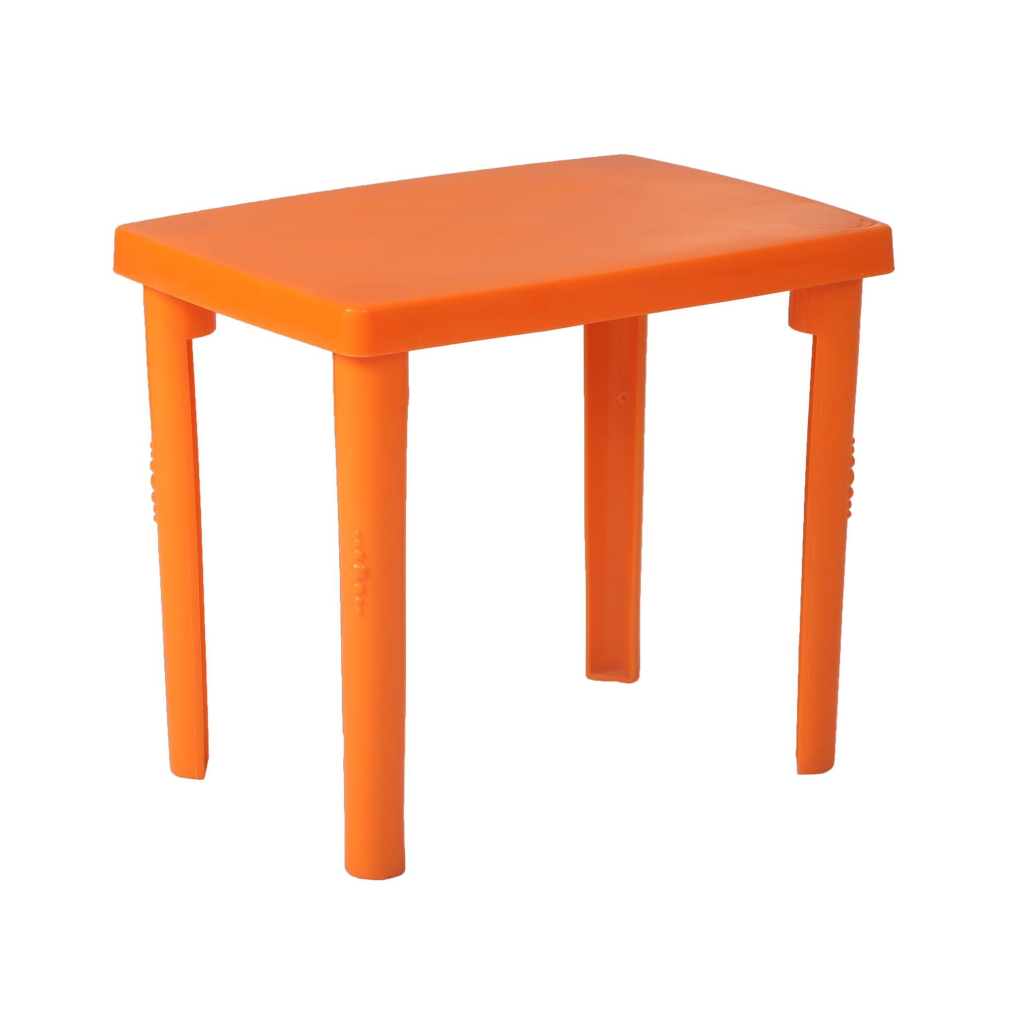 Supreme Kid Strong & Durable Plastic Table for Kids|Study Table| Laptop Desk | Kindergarden Table & Multipurpose, Rectangle Shaped, Lightweight,Maintenance-Free - Red