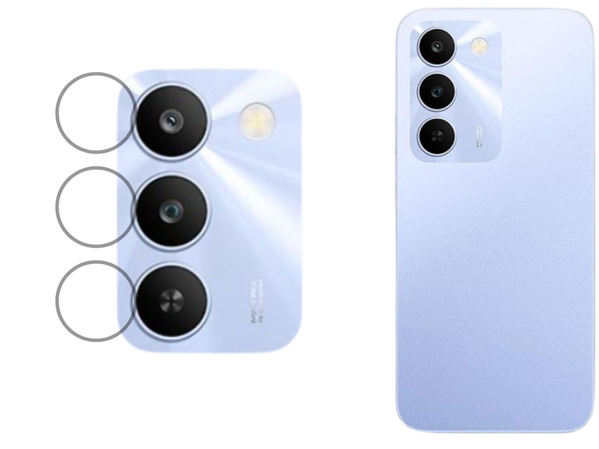 ISAAK Back Camera Lens Protector compatible for Realme C83 (Pack of 1)