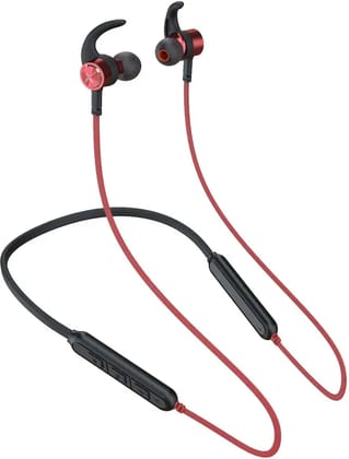 HRX 9R_3 Bluetooth  (Blazing Red, In the Ear)
