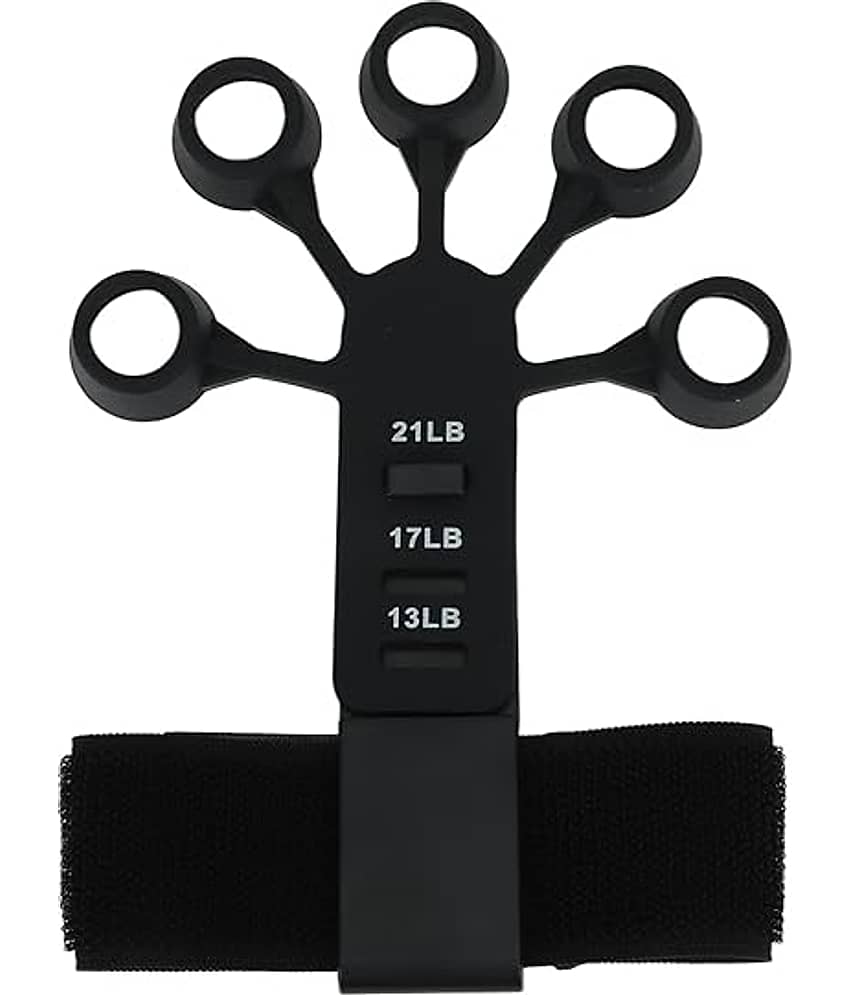 Finger Gripper For Veins Finger Exerciser Equipment Finger Gripper Strength Trainer Forearm Hand Exerciser Yoga Resistant Band Finger Expander, Pack of 1