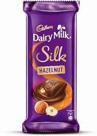 Cadbury Dairy Milk Silk Hazelnut Chocolate Bar 58g Cadbury Dairy Milk Silk Hazelnut Chocolate Bar 58g
