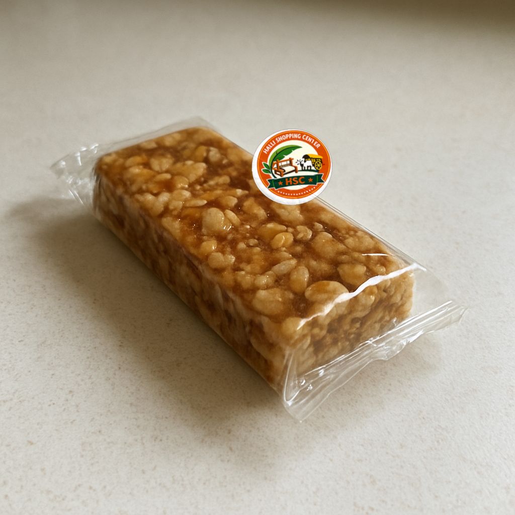 Halli Shopping Center's til chikki - sesame seed snack