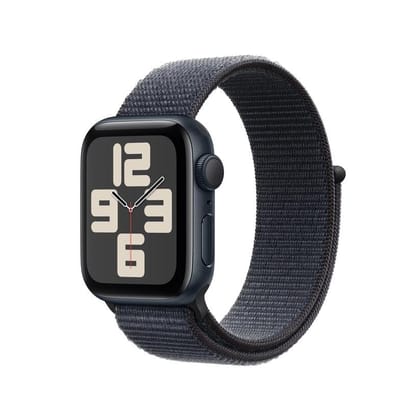 Apple Watch SE GPS 40mm Midnight Aluminium Case Ink Sport Loop Apple Watch SE GPS 40mm Midnight Aluminium Case Ink Sport Loop