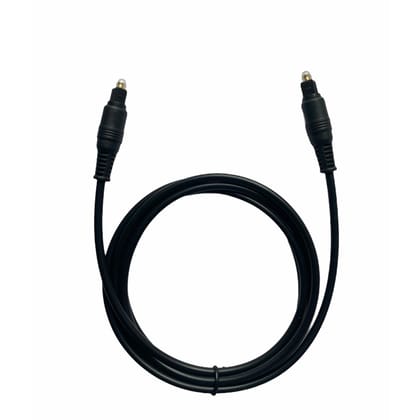 Supreme Quality Digital Optic Fibre Cable 1.5 Yards, Transmission Bandwidth up to 250Mb-s (Black)