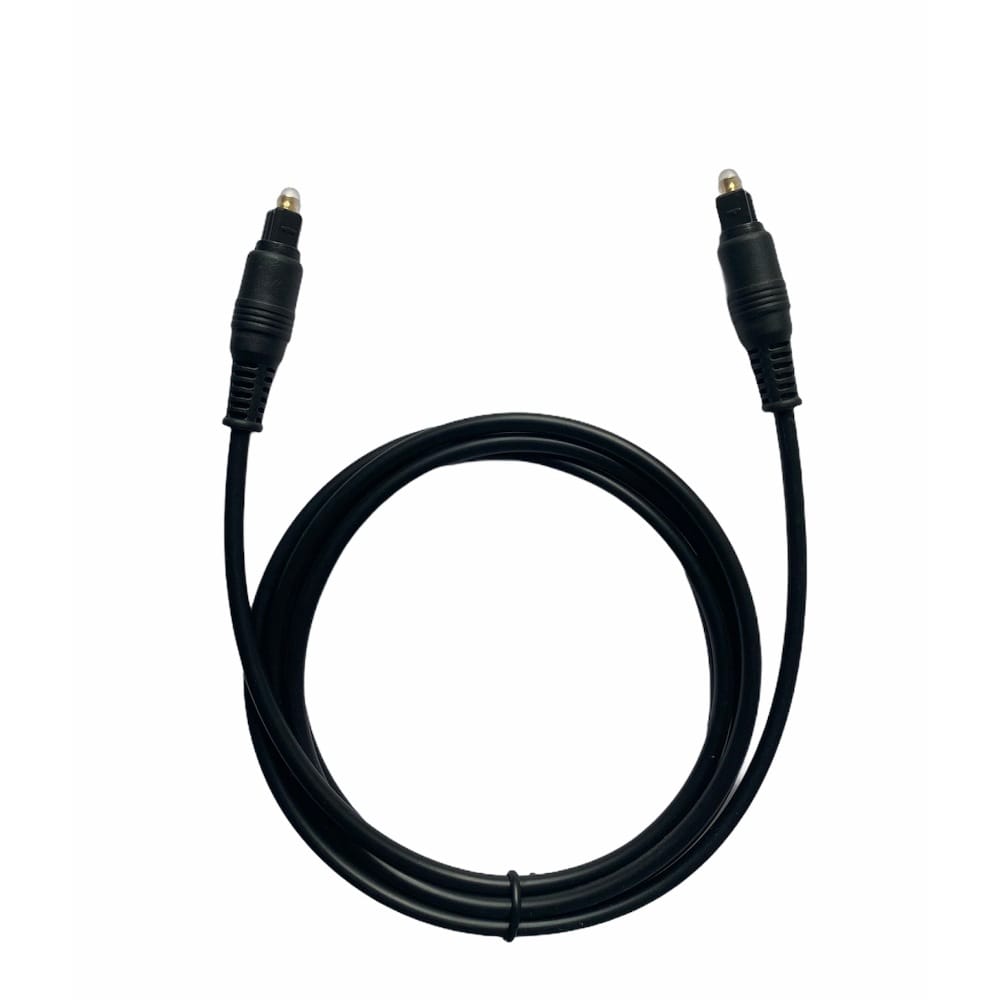 Supreme Quality Digital Optic Fibre Cable 1.5 Yards, Transmission Bandwidth up to 250Mb-s (Black)