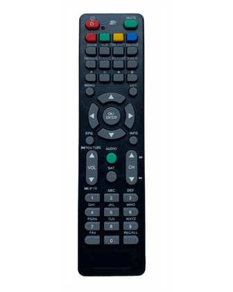 DTH Remote, Compatible with eLink Smart Free Dish DTH (with WiFi) Remote (Exactly Same Remote will Only Work)